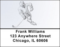 He Shoots - He Scores Address Labels | LBBAM-02