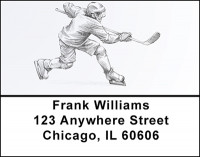 He Shoots - He Scores Address Labels | LBBAM-02