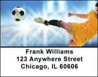 The Game of Soccer Address Labels | LBBAM-05