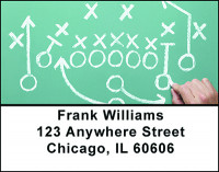 Football Games Address Labels | LBBAM-08