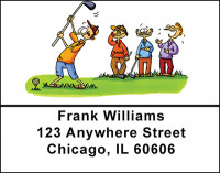 Golf Comedy Address Labels | LBBAM-11