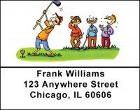 Golf Comedy Address Labels | LBBAM-11