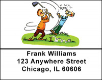 Golf Comedy Address Labels | LBBAM-11