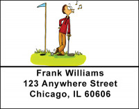 Golf Comedy Address Labels | LBBAM-11