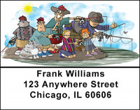 Fishing Follies Address Labels | LBBAM-14