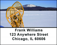 Snowshoes Address Labels | LBBAM-16