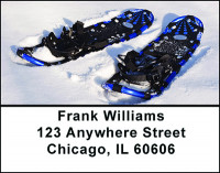 Snowshoes Address Labels | LBBAM-16