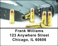 Handgun Ammo Address Labels | LBBAM-22