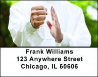 Kung Fu Address Labels | LBBAM-25