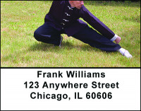 Kung Fu Address Labels | LBBAM-25