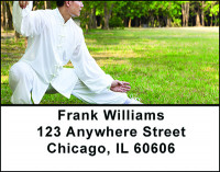 Kung Fu Address Labels | LBBAM-25