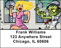Zombie Invasion Address Labels | LBBAM-37