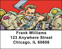 Zombie Invasion Address Labels | LBBAM-37