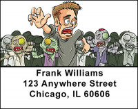 Zombie Invasion Address Labels | LBBAM-37