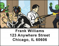 Zombie Invasion Address Labels | LBBAM-37