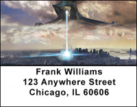 When Alien's Attack Address Labels | LBBAM-38