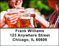 Beer Drinking Fun Address Labels | LBBAM-43