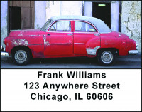 Classic Cars of Cuba Address Labels | LBBAM-46
