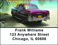 Classic Cars of Cuba Address Labels | LBBAM-46