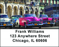 Classic Cars of Cuba Address Labels | LBBAM-46