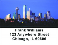 Dallas Texas Address Labels | LBBAM-47