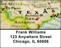 Texas Today Address Labels | LBBAM-48