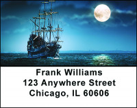 Caribbean Pirates Address Labels | LBBAM-56