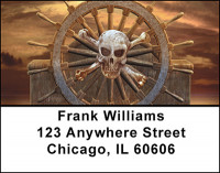 Crossboned Pirates Address Labels | LBBAM-57