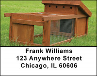 Urban Backyard Chickens Address Labels | LBBAM-59