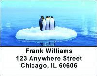 Penguins in the Arctic Address Labels | LBBAM-62