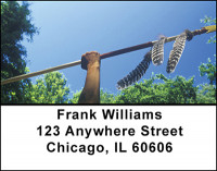 Native American Indians Address Labels | LBBAM-65