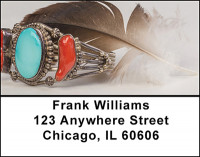 Native American Indians Address Labels | LBBAM-65