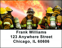 Hero's Fighting Fires Address Labels | LBBAM-68