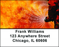 Hero's Fighting Fires Address Labels | LBBAM-68