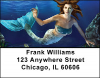 Beautiful Mermaids Address Labels | LBBAM-69