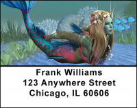 Beautiful Mermaids Address Labels | LBBAM-69