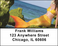 Mermaid Sightings Address Labels | LBBAM-70