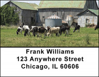 Family Farms & Barns Address Labels | LBBAM-76