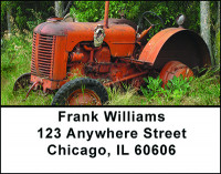 Vintage Farm Tractors Address Labels | LBBAM-79