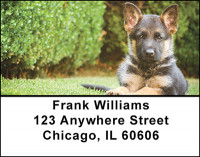 The German Shepherd Address Labels | LBBAM-82