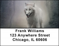 Indian Wolf Spirit Address Labels | LBBAM-85