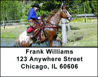 Western Cowgirl Address Labels | LBBAM-88
