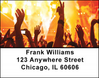 Rock & Roll Music Address Labels | LBBAM-90