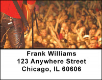 Rock & Roll Music Address Labels | LBBAM-90