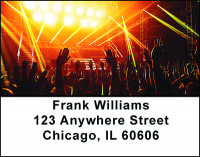 Rock Music Address Labels | LBBAM-91
