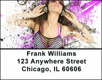 Rock Music Address Labels | LBBAM-91