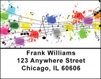 Music Rocks Address Labels | LBBAM-92