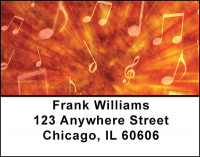 Music Rocks Address Labels | LBBAM-92