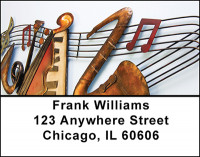 Music Rocks Address Labels | LBBAM-92