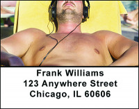 Listen to Music Address Labels | LBBAM-93